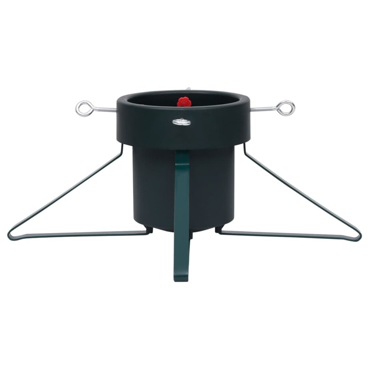 vidaXL Stojak pod choinkę, czarny, 46x46x19 cm