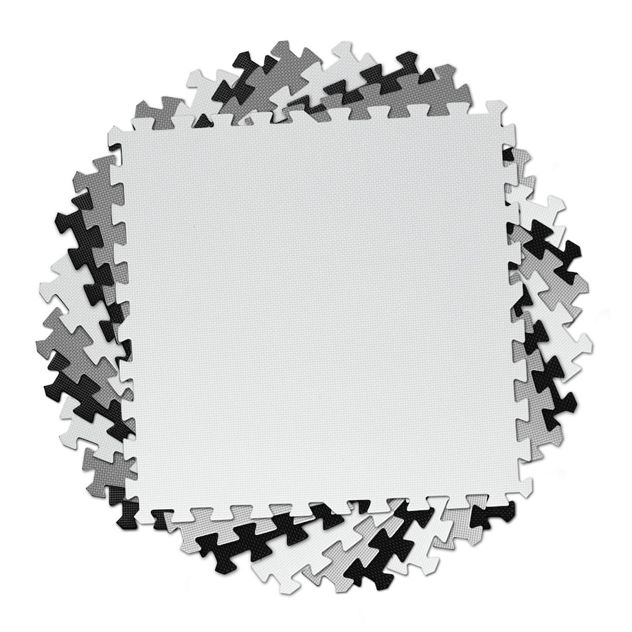 Duża mata piankowa puzzle piankowe 180x180cm 9szt Ricokids szachownica