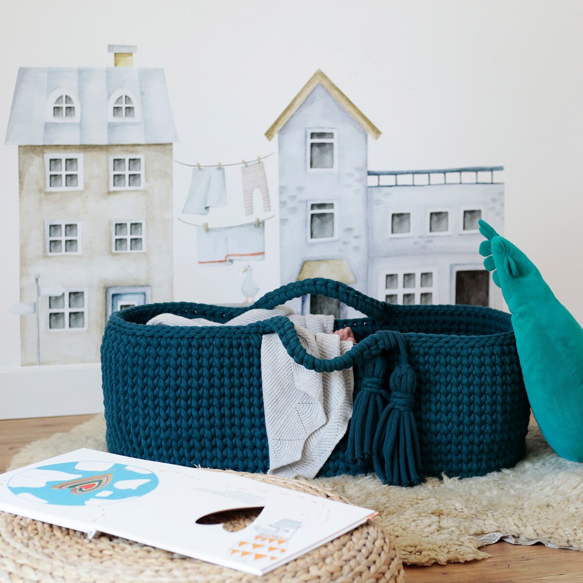 Kosz Mojżesza Happy Moses - Butelkowy