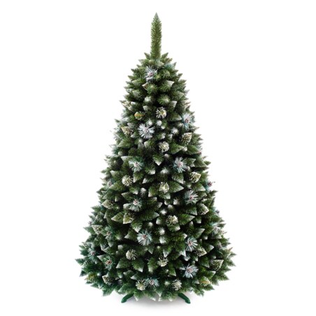 Choinka sztuczna Sosna srebrna z kryształkami