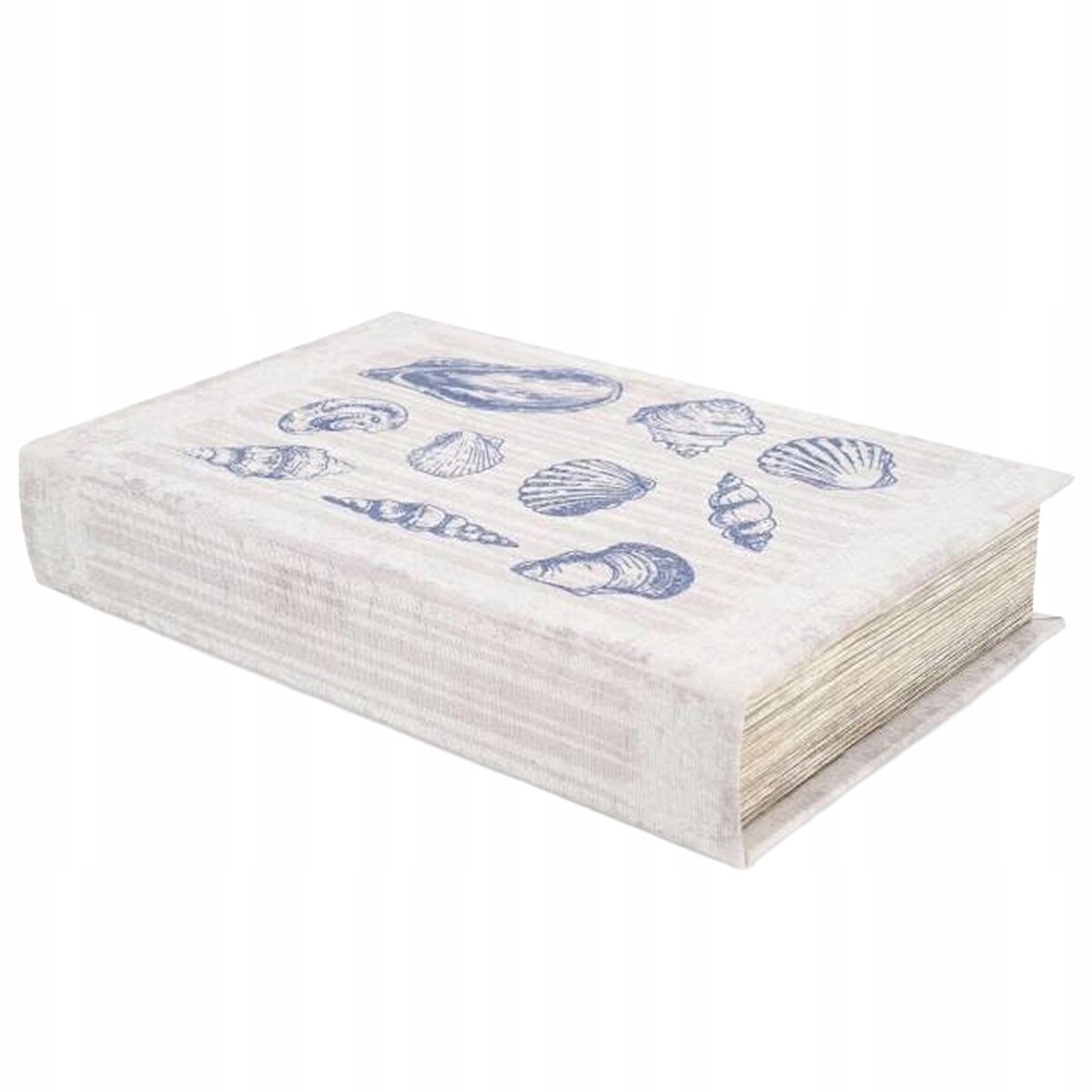 PUDEŁKO KSIĄŻKA FAŁSZYWA MUSZLE ORGANIZER NA DROBIAZGI BIŻUTERIĘ PREZENT