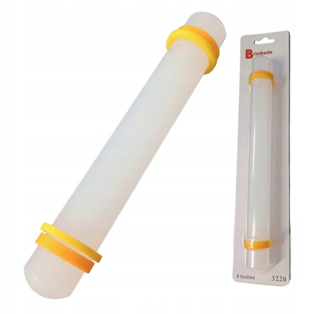 Wałek prosty do mas cukrowych marcepanowych 30cm BRUNBESTE