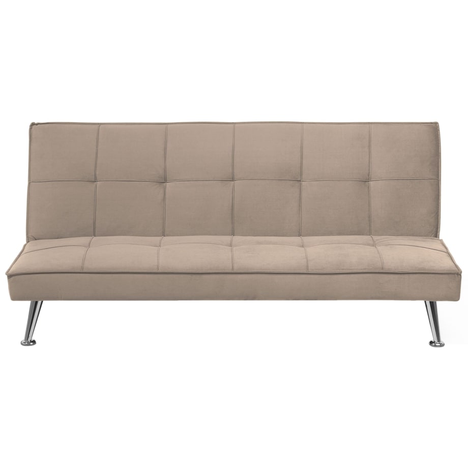 Sofa rozkładana beżowa HASLE