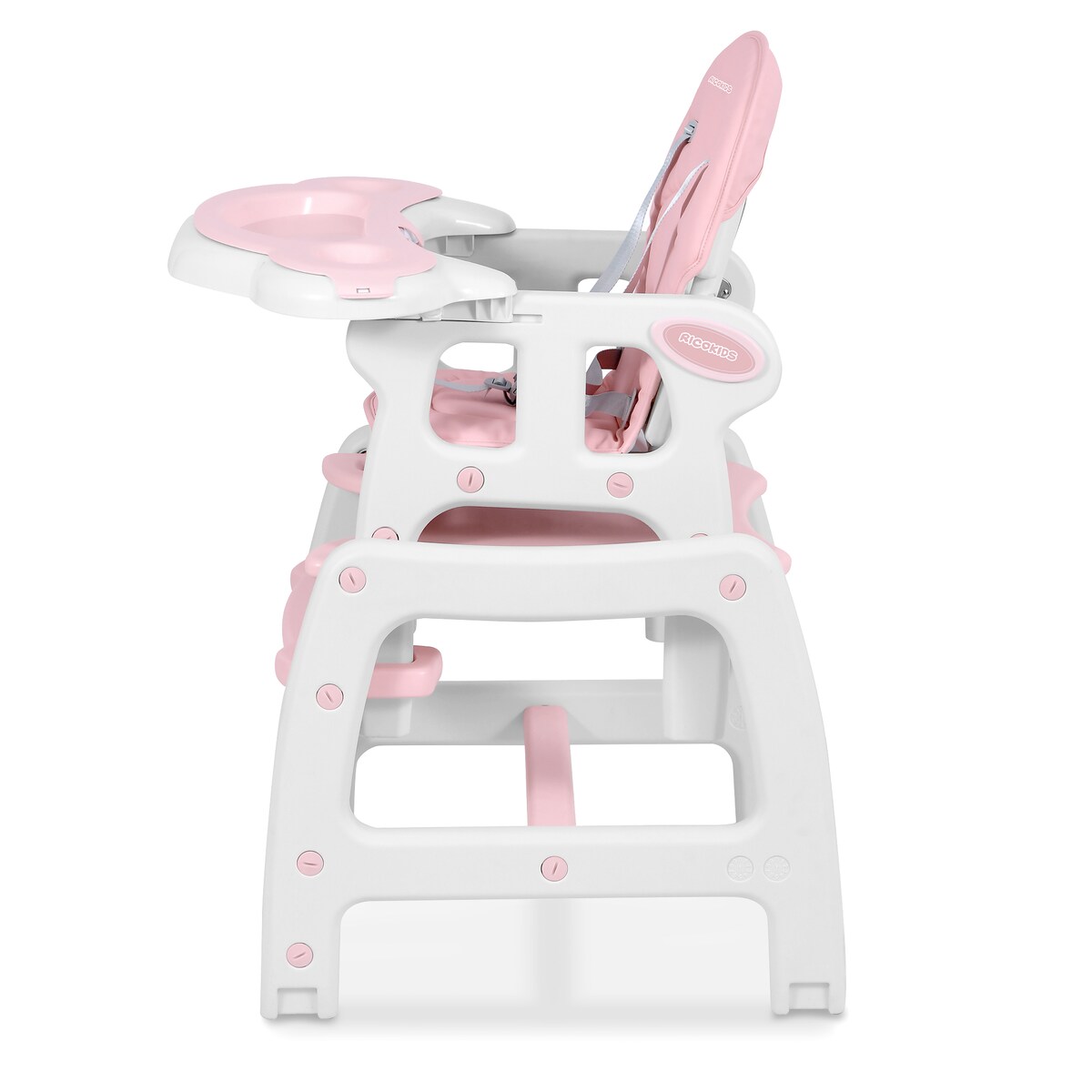 Krzesełko do karmienia sinco dla dzieci składane taca Ricokids + śliniak