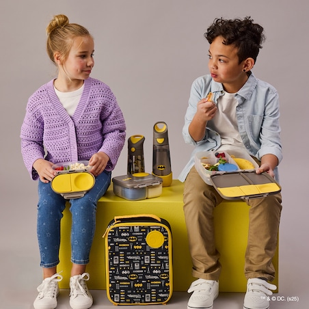Batman Torba termiczna na lunchbox do szkoły z rączką termoizolacyjna dla dzieci b.box