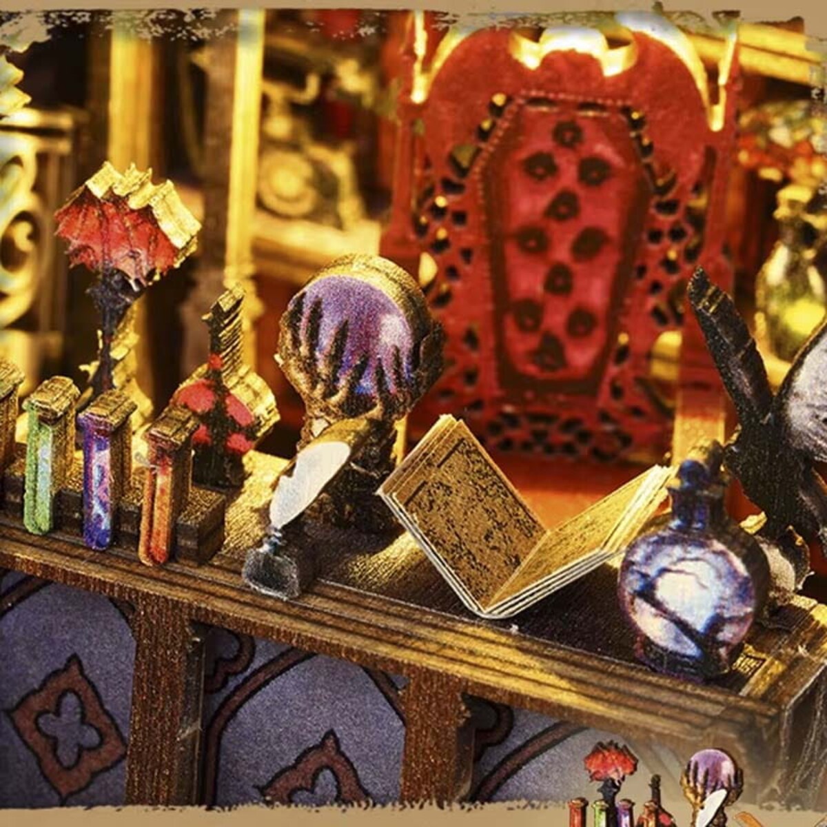 Miniaturowy domek Book Nook - Zamek księcia Williama