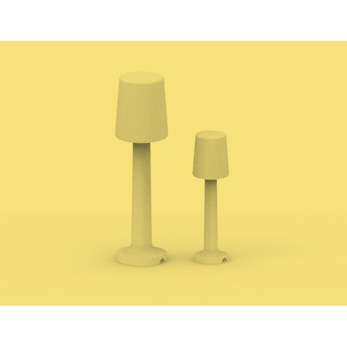 Zewnętrzna lampa stojąca Carmen LUMCR110WLNW King Home LED 1,2W 6000K IP54 biała