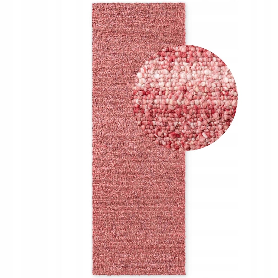 Chodnik pętelkowy do korytarza 80x300cm, TED BAKER Nothing HILL różowy