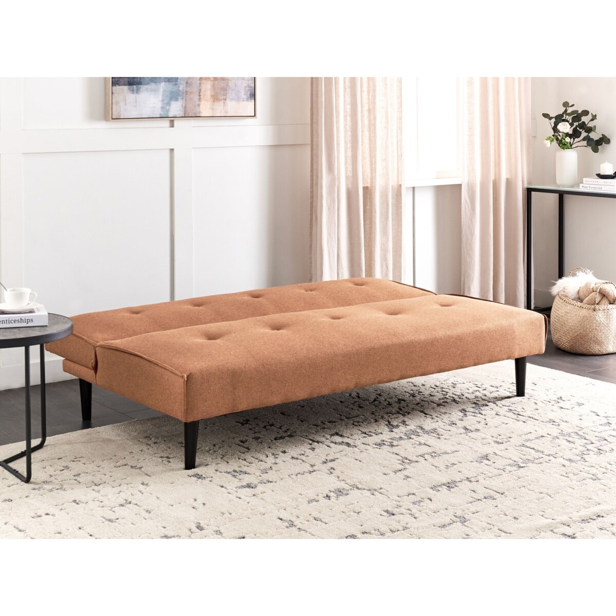 Sofa rozkładana złoty brąz VISBY