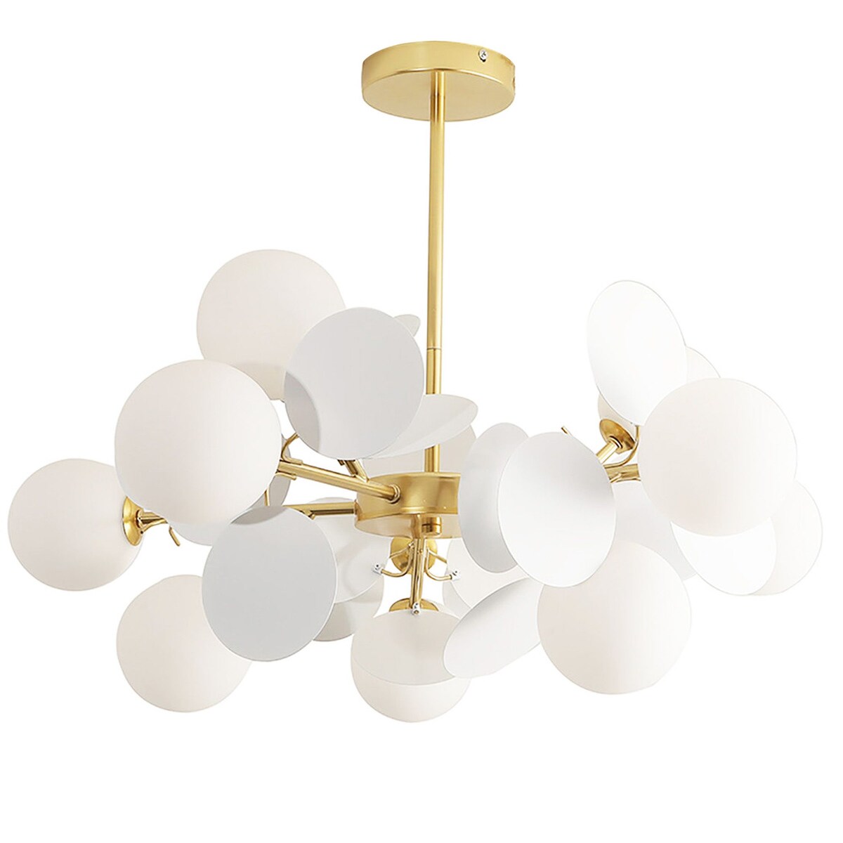 Lampa sufitowa wisząca złota APP1565-12