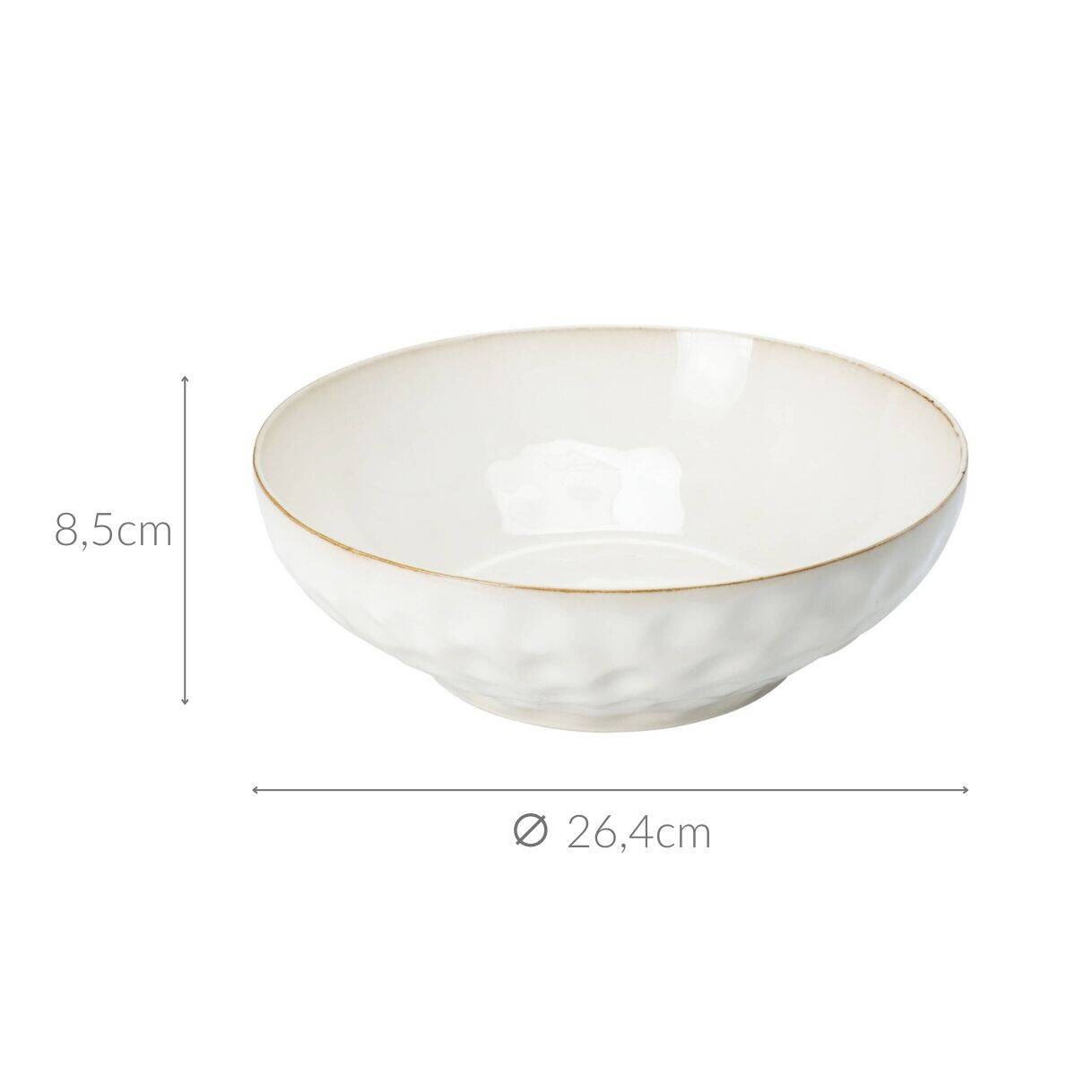 Miska o strukturze kamienia LAPIS tłoczona, 2500 ml