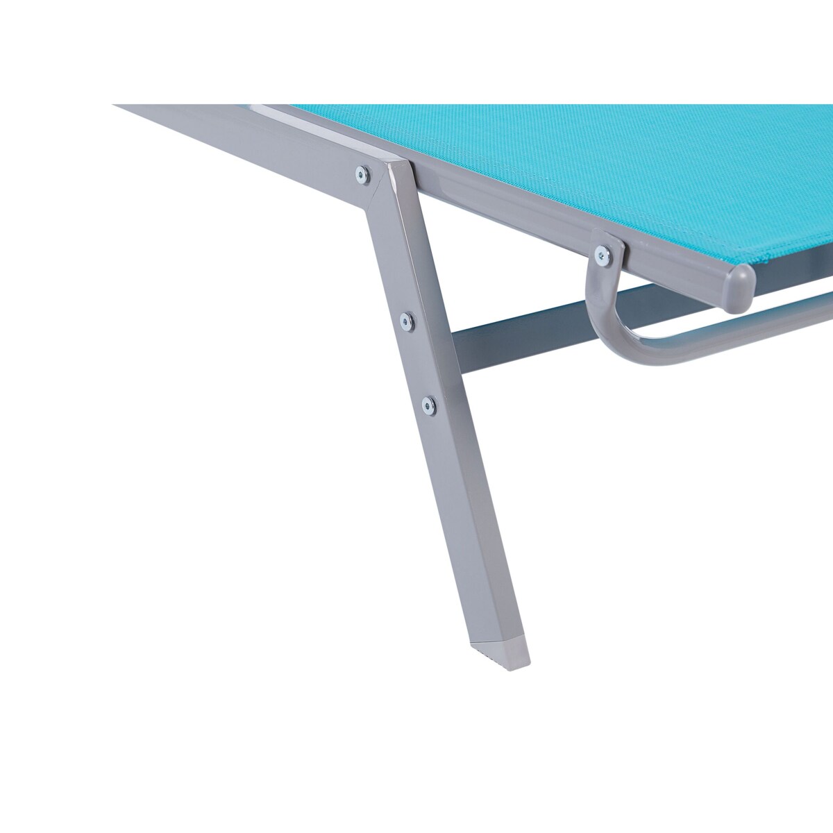 Leżak Metal Niebieski NOLI