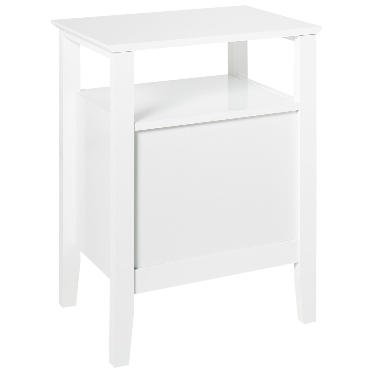 Szafka nocna 2 szuflady Biały ASSISI