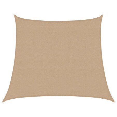 vidaXL Żagiel przeciwsłoneczny, 160 g/m², kolor taupe, 4/5x4 m, HDPE