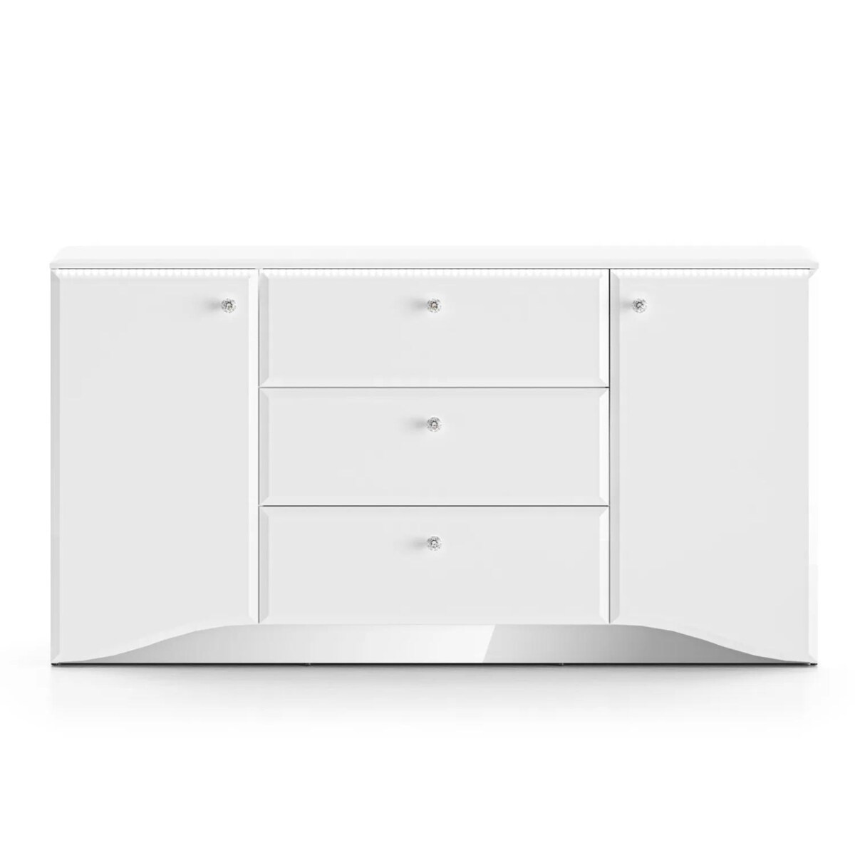 Komoda BLANC 02 2D3S 160 biały połysk