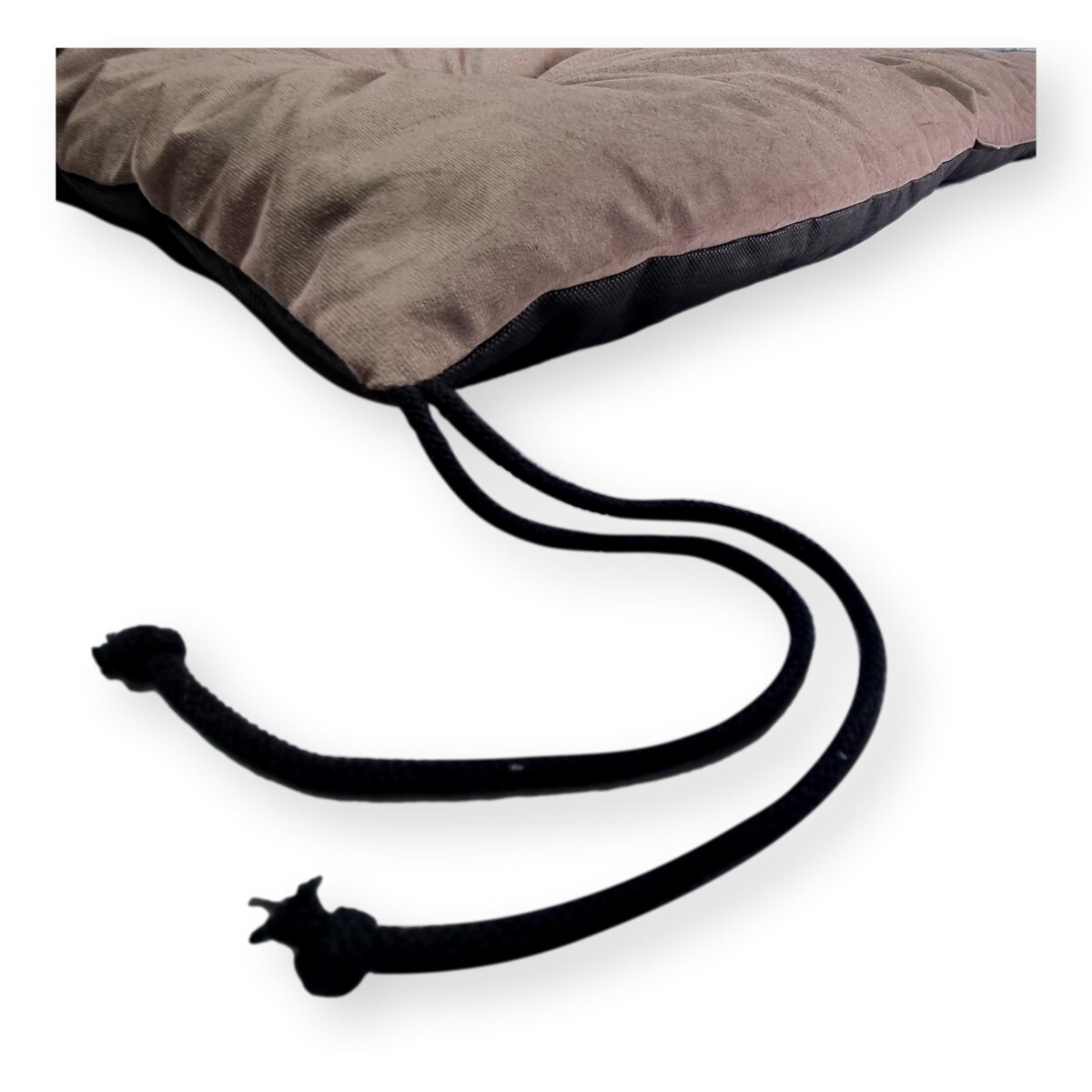 Poduszki na meble ogrodowe z oparciem, 120x60x50 cm, Brąz