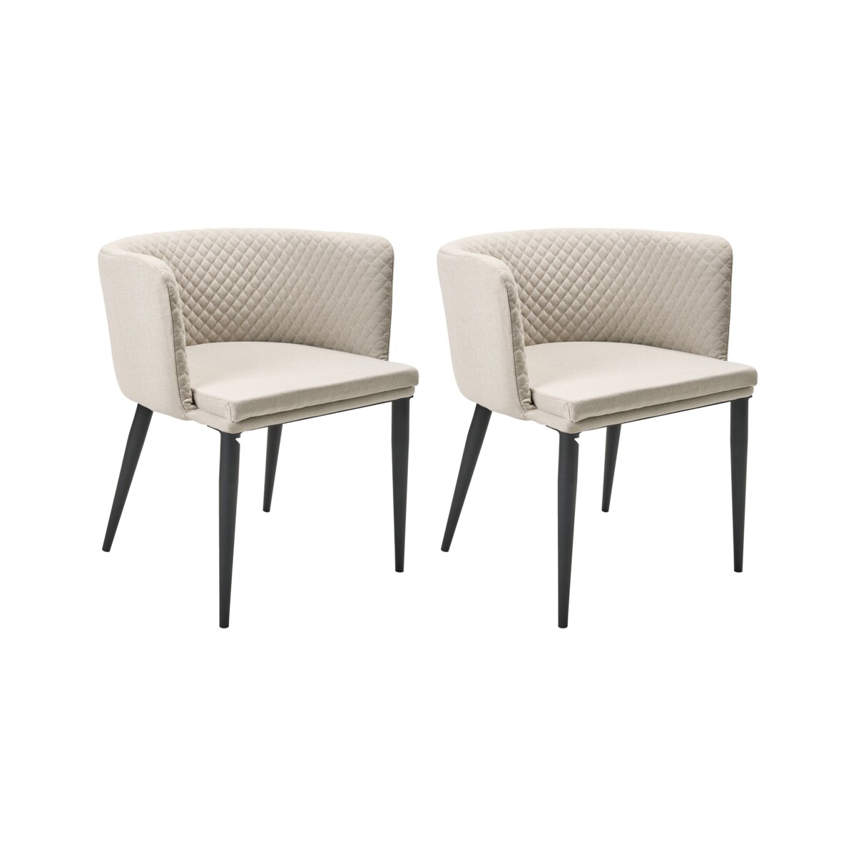 Zestaw 2 krzeseł ogrodowych LIMASSON Beżowy