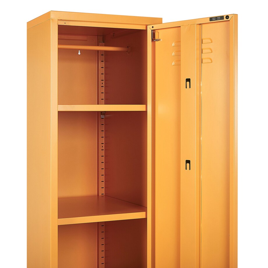 Szafa biurowa metalowa żółta FROME