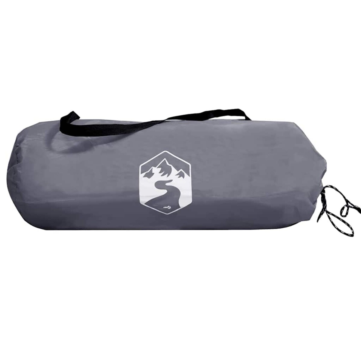 vidaXL Namiot z dachem Szary, Pomarańczowy i Czarny 194 x 180 x 210 cm