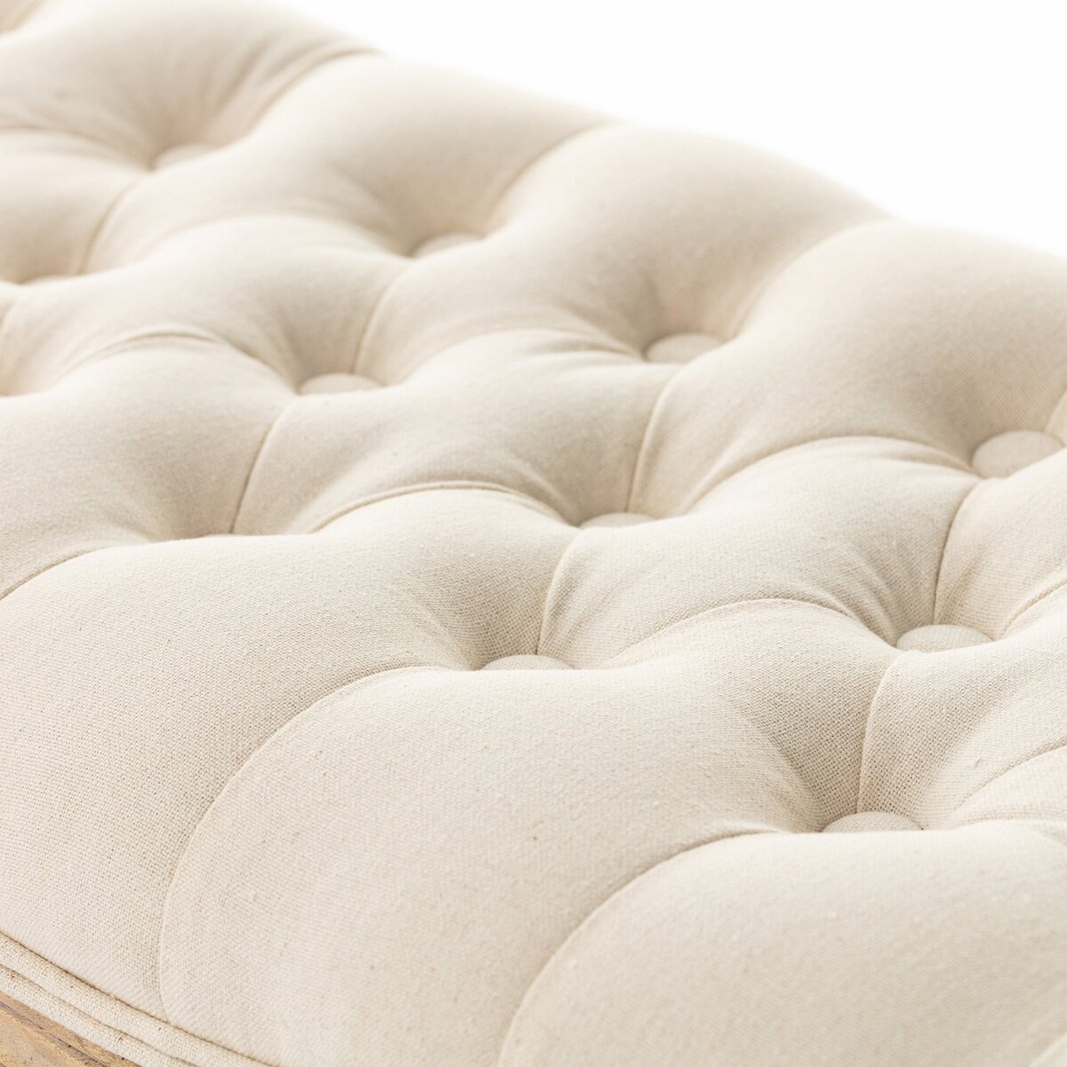 Ławka Isacco cream 114x38x48cm, 114 x 38 x 48 cm