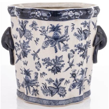 Osłonka porcelanowa 21x24x21 cm GHARA-IX