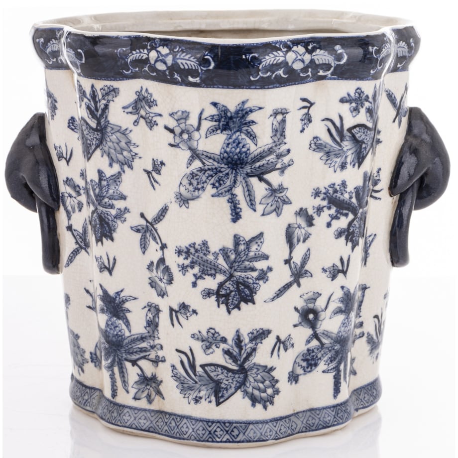 Osłonka porcelanowa 21x24x21 cm GHARA-IX