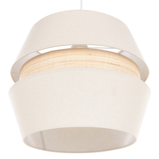 Lampa wisząca ATOYAC Len syntetyczny Beżowy