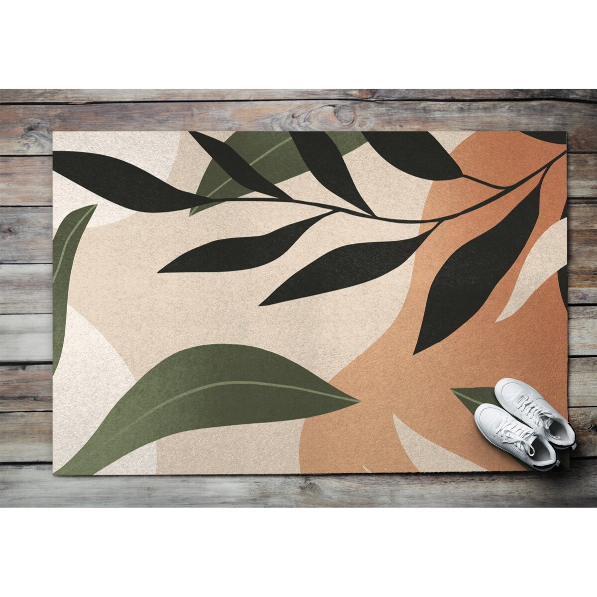 Wycieraczka XXL do wnętrz Tropikalna abstrakcja 150x100 cm