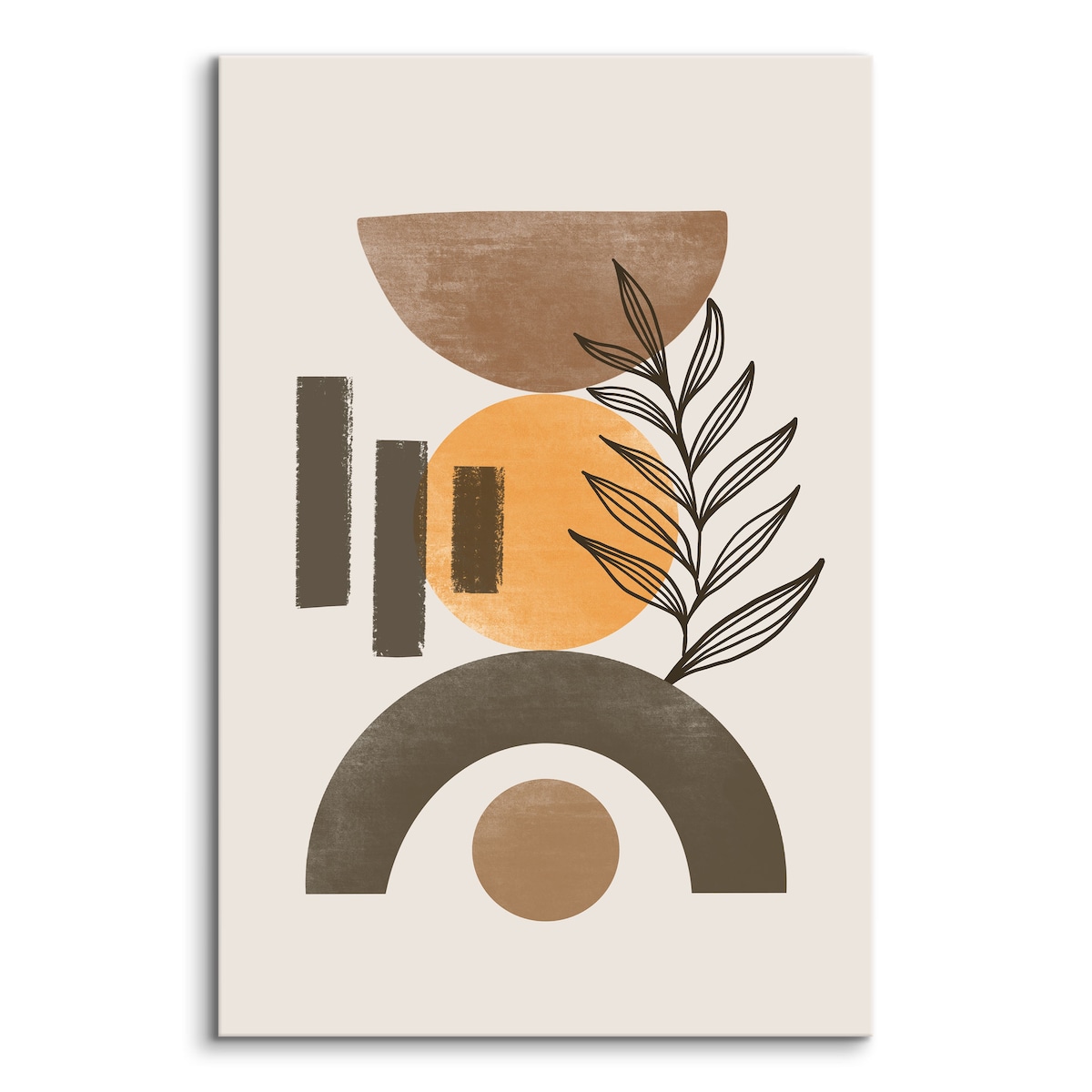 Obraz Ekskluzywny Liść Dekoracja Boho 30x40cm