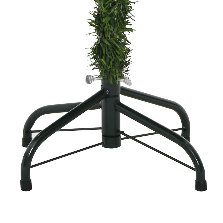 vidaXL Sztuczna choinka na zawiasach, z szyszkami i jagodami, 150 cm