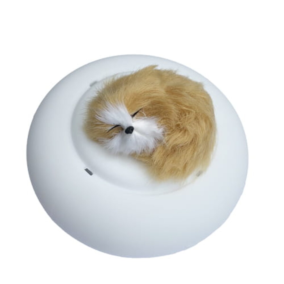 Silikonowa lampka nocna z pieskiem w UFO