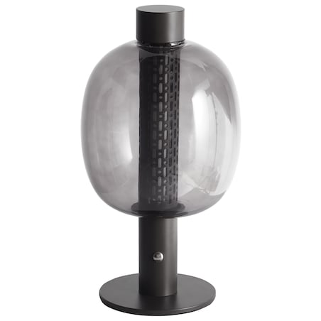 Bezprzewodowa lampa stołowa LED PULANGI Ze ściemniaczem Metal Czarny