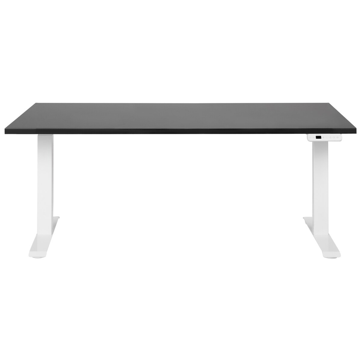 Biurko regulowane elektrycznie DESTINES Czarny/ biały 160 cm 72 cm