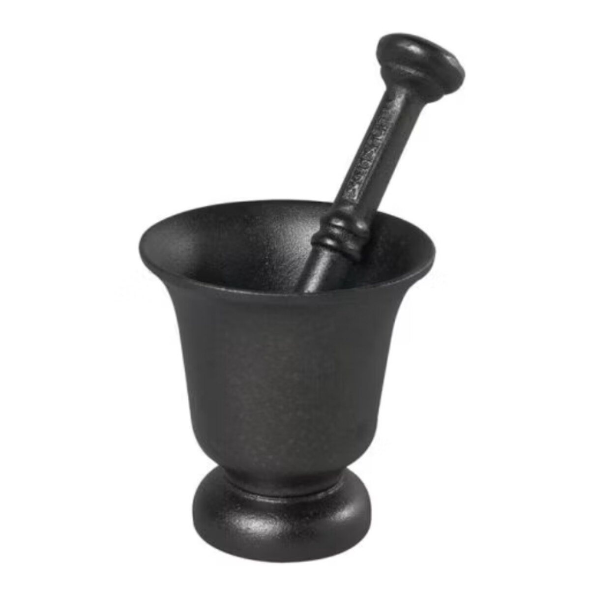 Duży żeliwny moździerz z tłuczkiem, 11.5 cm, Skeppshult