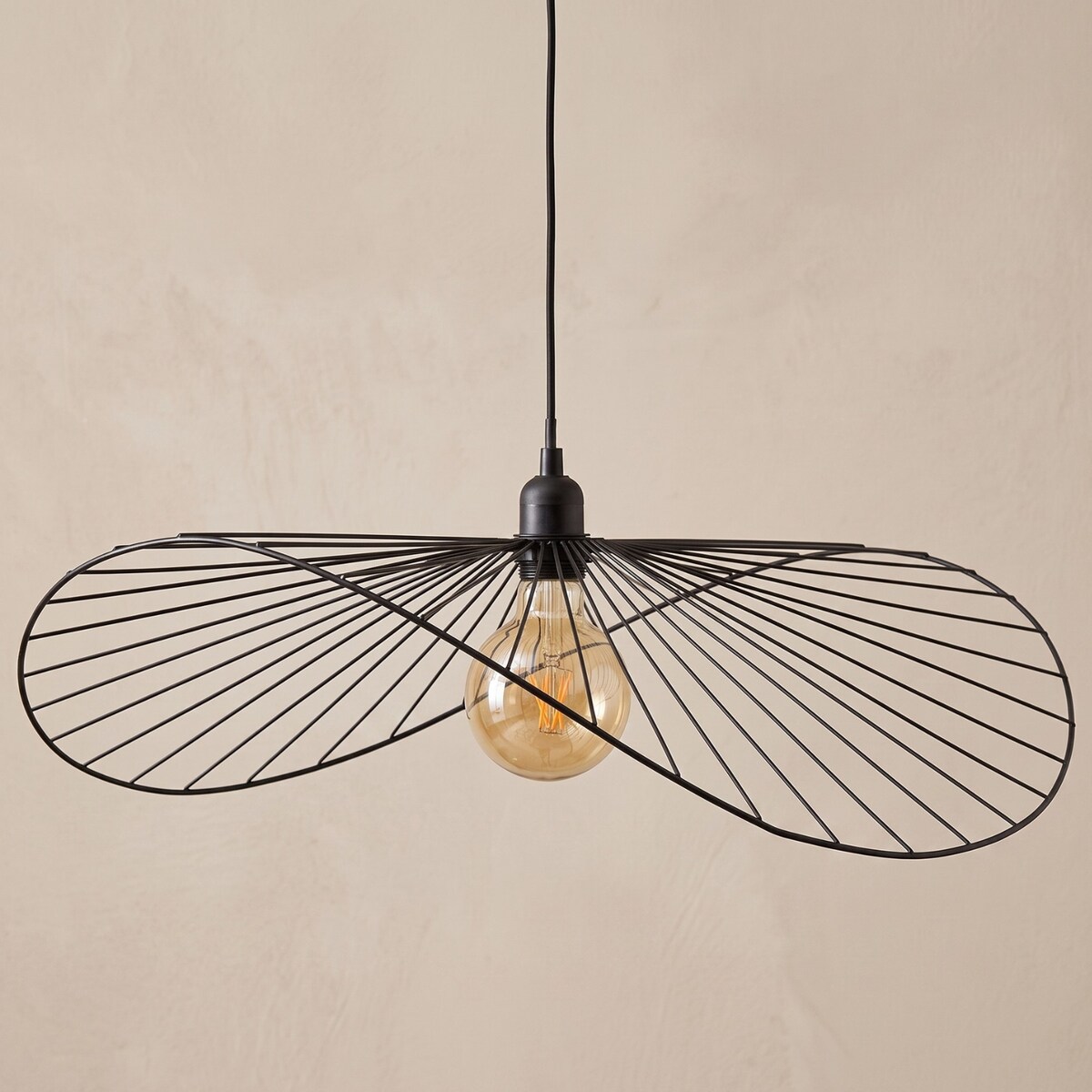 Lampa wisząca nad stół, metalowa ADELIA, Ø 58 cm