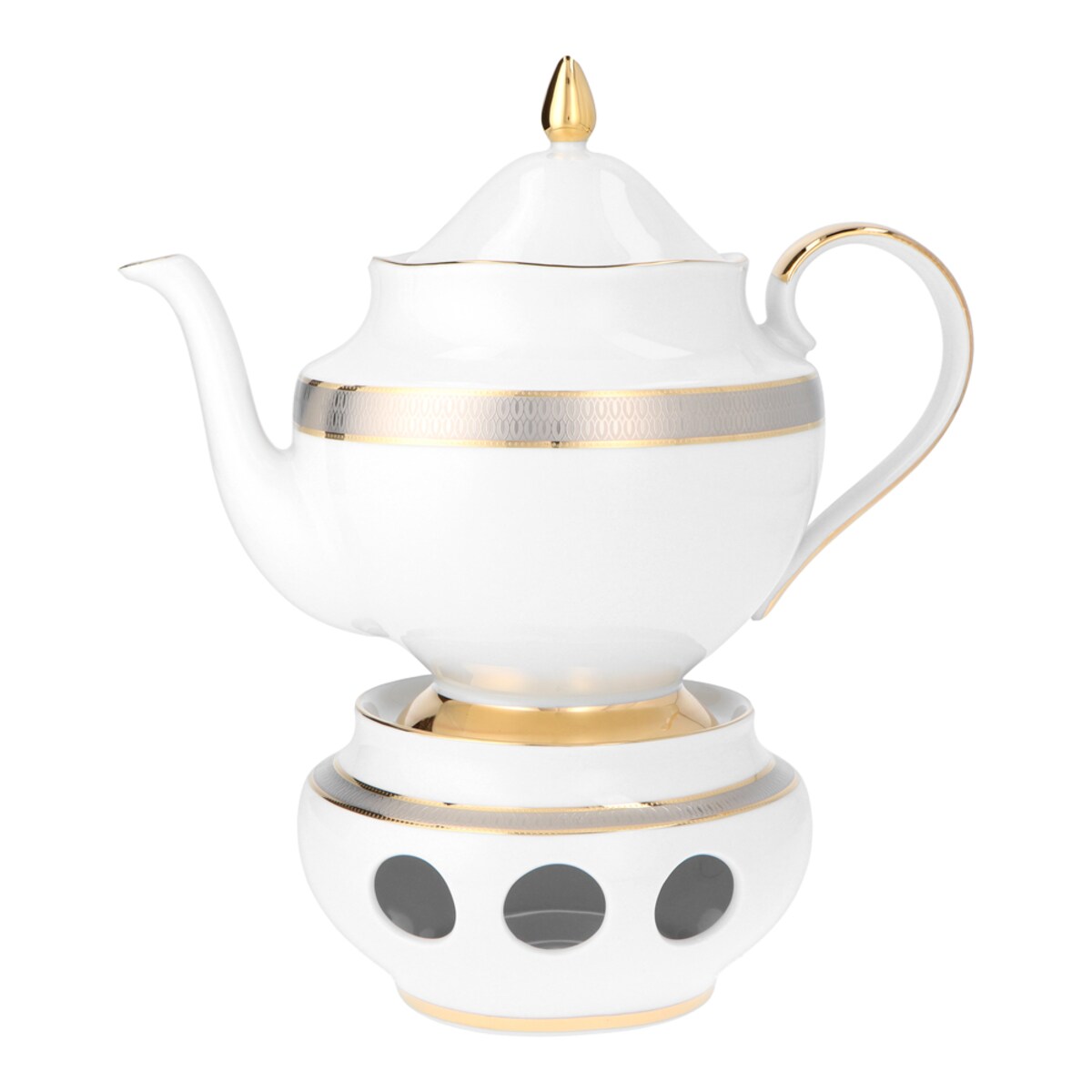 Garnitur do herbaty dla 6 osób 23 el. Astra Złota Sepia G672