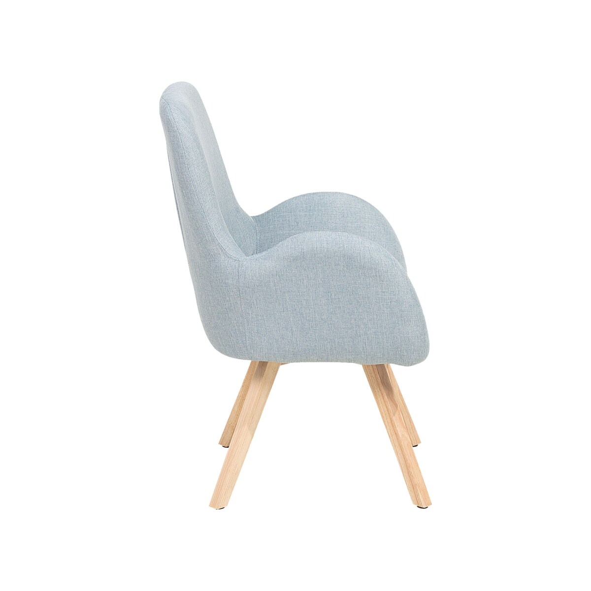 Fotel jasnoniebieski BJARN