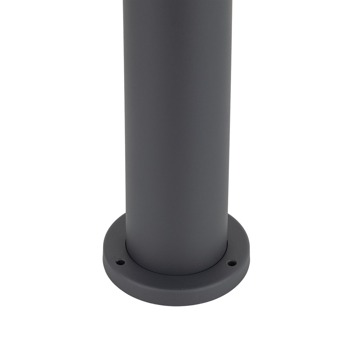 Lampa zewnętrzna słupek ogrodowy TK Lighting RIBO GRAY IP54 E27 80 cm aluminiowa szaro-biała do ogrodu i na podjazd