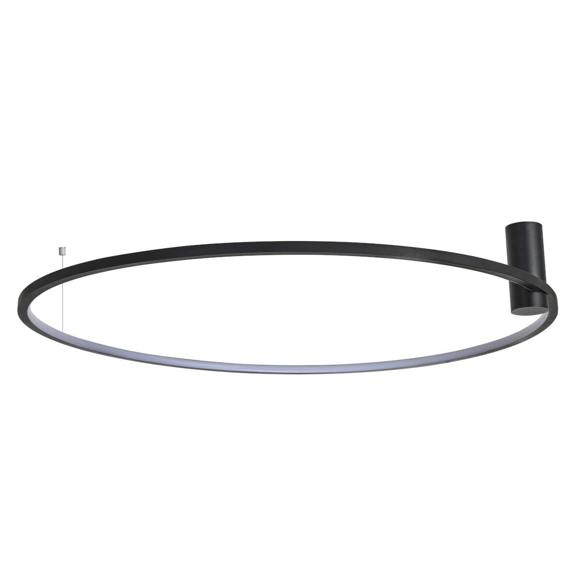 Sufitowa lampa Ringa CL0112-L-BK Yaskr LED 45W 3000-4000K pierścień IP44 czarny