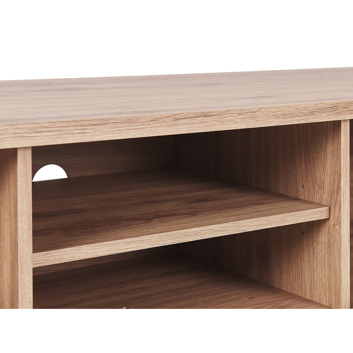 Szafka RTV jasne drewno PRESCOT