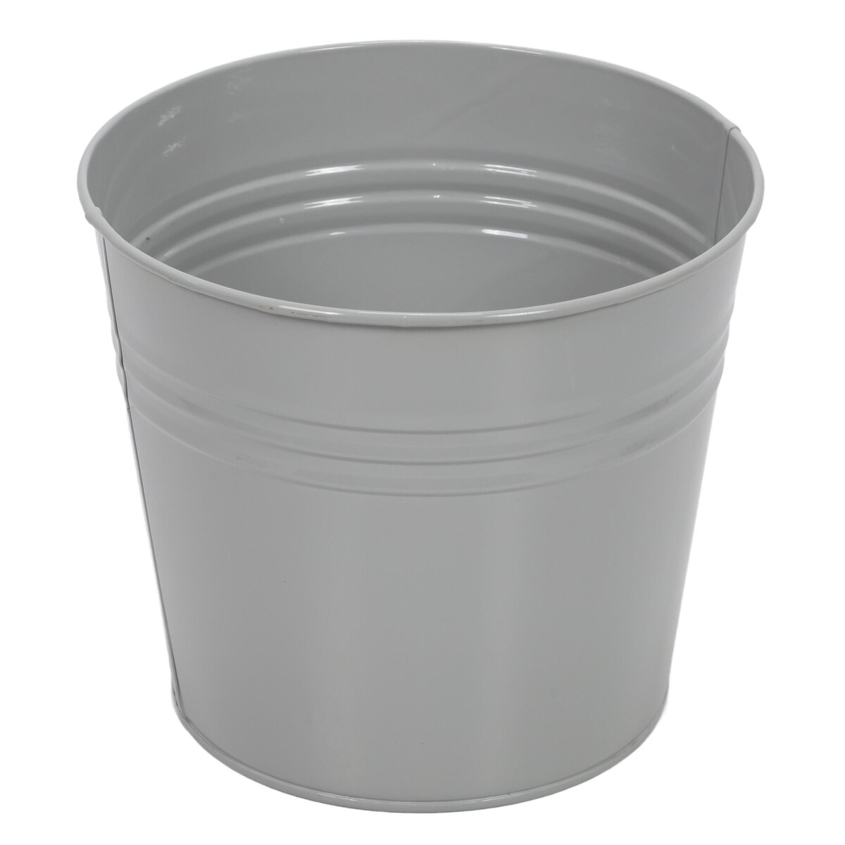 Cynkowa osłonka na doniczkę, 17 x 15 cm