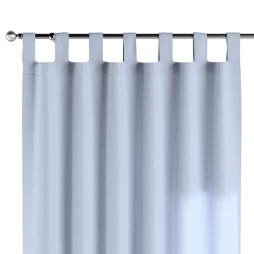 Zasłona na szelkach 1 szt. 130x260 pastelowy niebieski