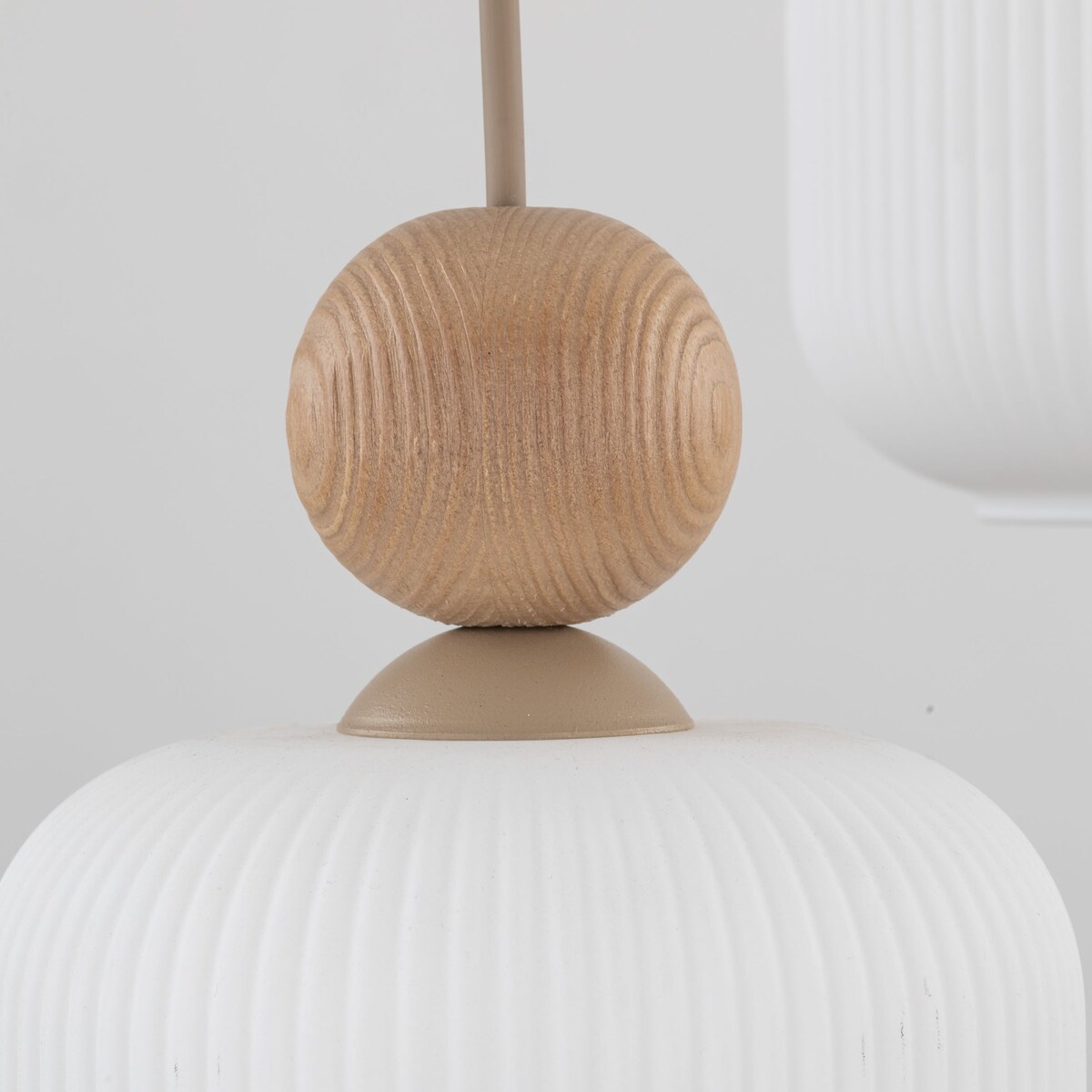 Lampa wisząca TK Lighting BALLO 11050 3xE14 Sabia/Biały regulowana wysokość metal szkło 35 cm