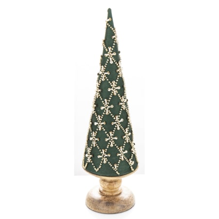 Figurka - choinka drewniana 39x11x11 cm POHON