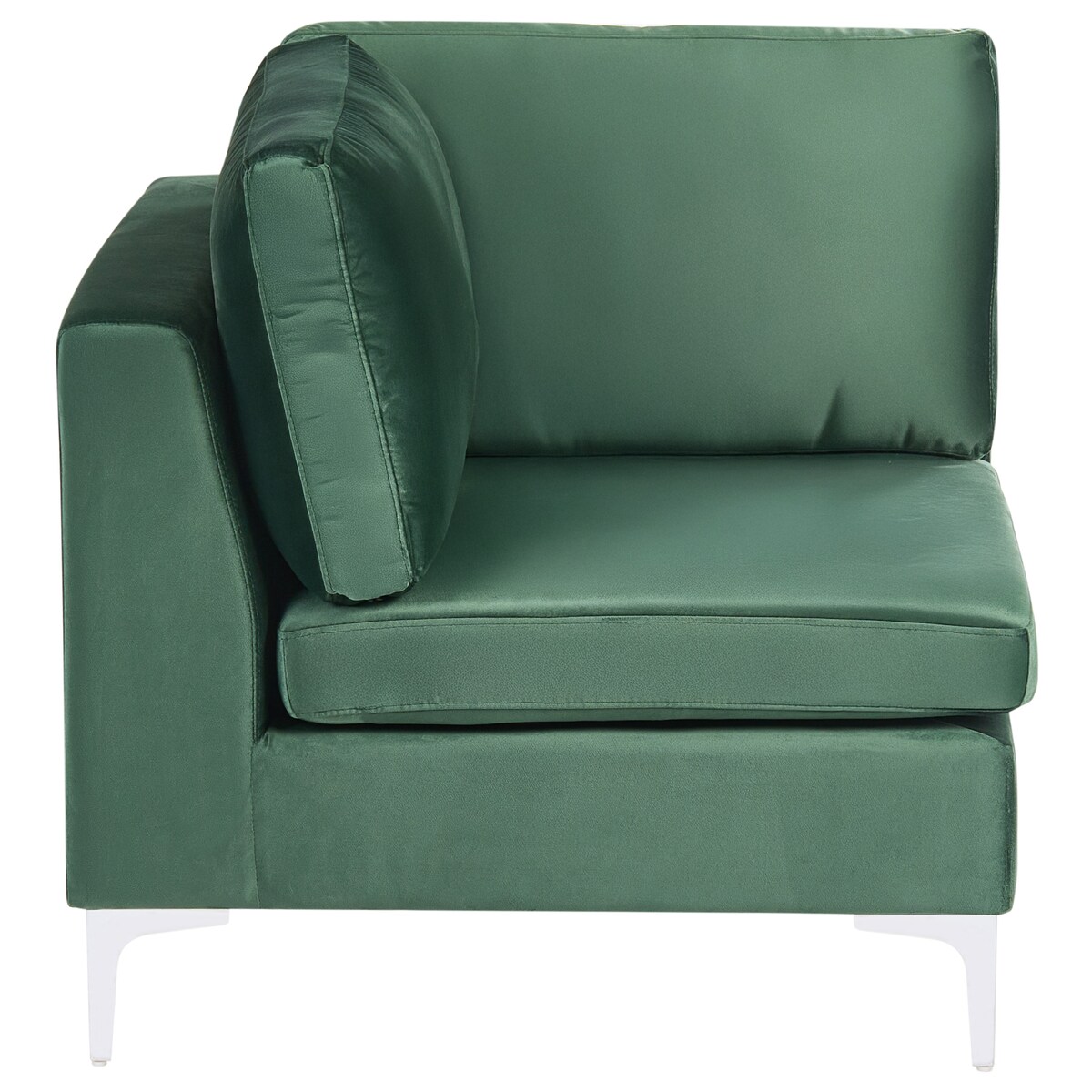 EVJA dla 3 osób Sofa modułowa Zielony Welur