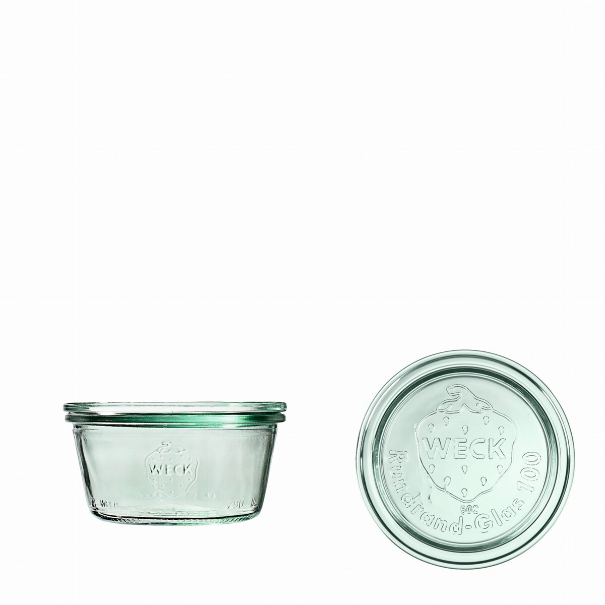 Weck Słoik Mold 290 ml z pokrywą - op. 6 szt