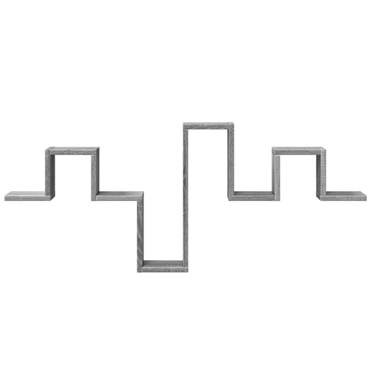 vidaXL Półka wisząca, szary dąb sonoma, 104,5x10x43 cm