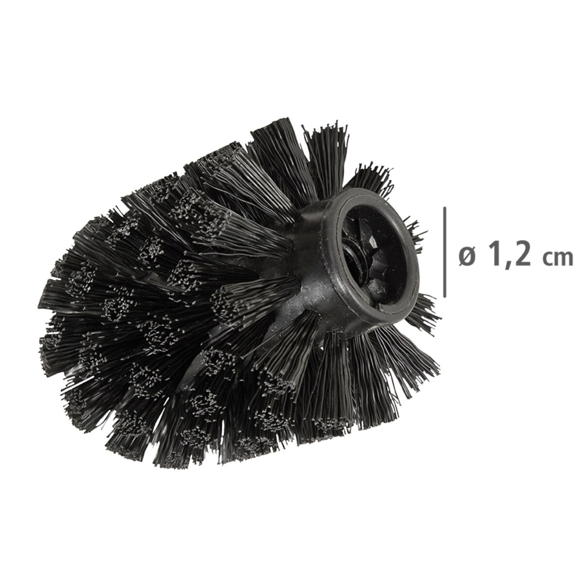 Zestaw 4 szczotek toaletowych z wymienną główką WENKO, Ø 8 cm