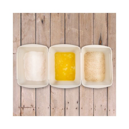 Orion zestaw 3 pojemników do panierowania potraw 51284