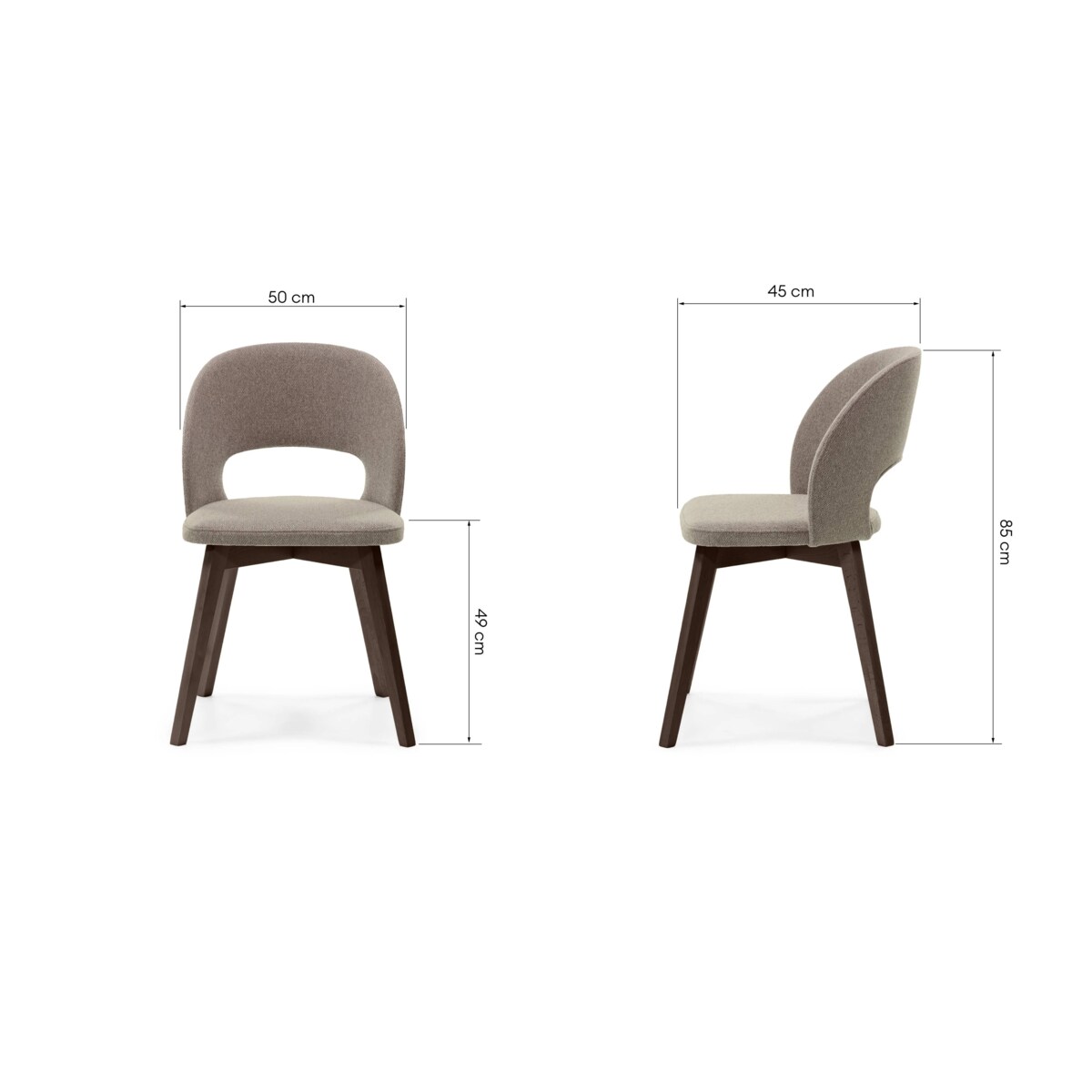 Bombka szklana 4 szt. SILENZIO niebieskie Ø 100 mm